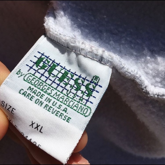 Vintage 1993 Guess Bubble Print Hoodie 2XL - Picture 4 of 4